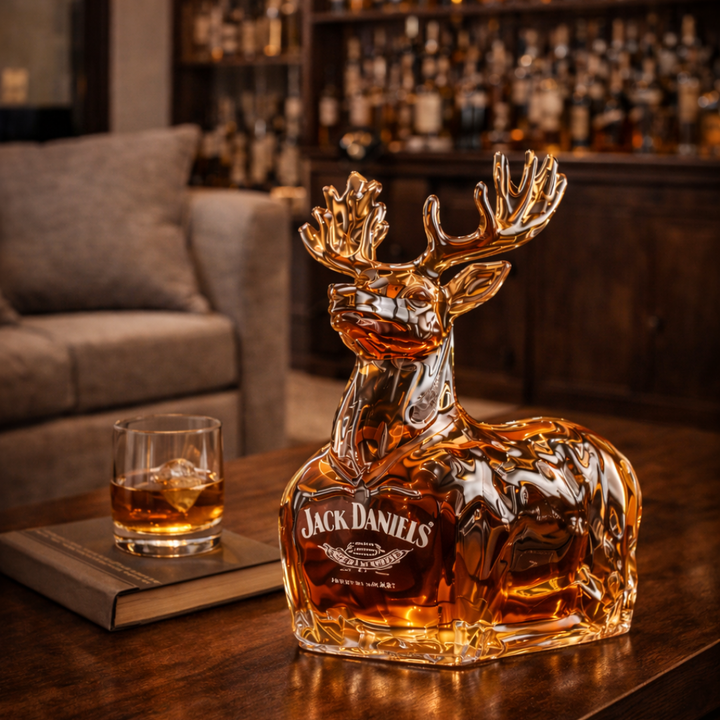 Butelka whisky - Edycja renifer