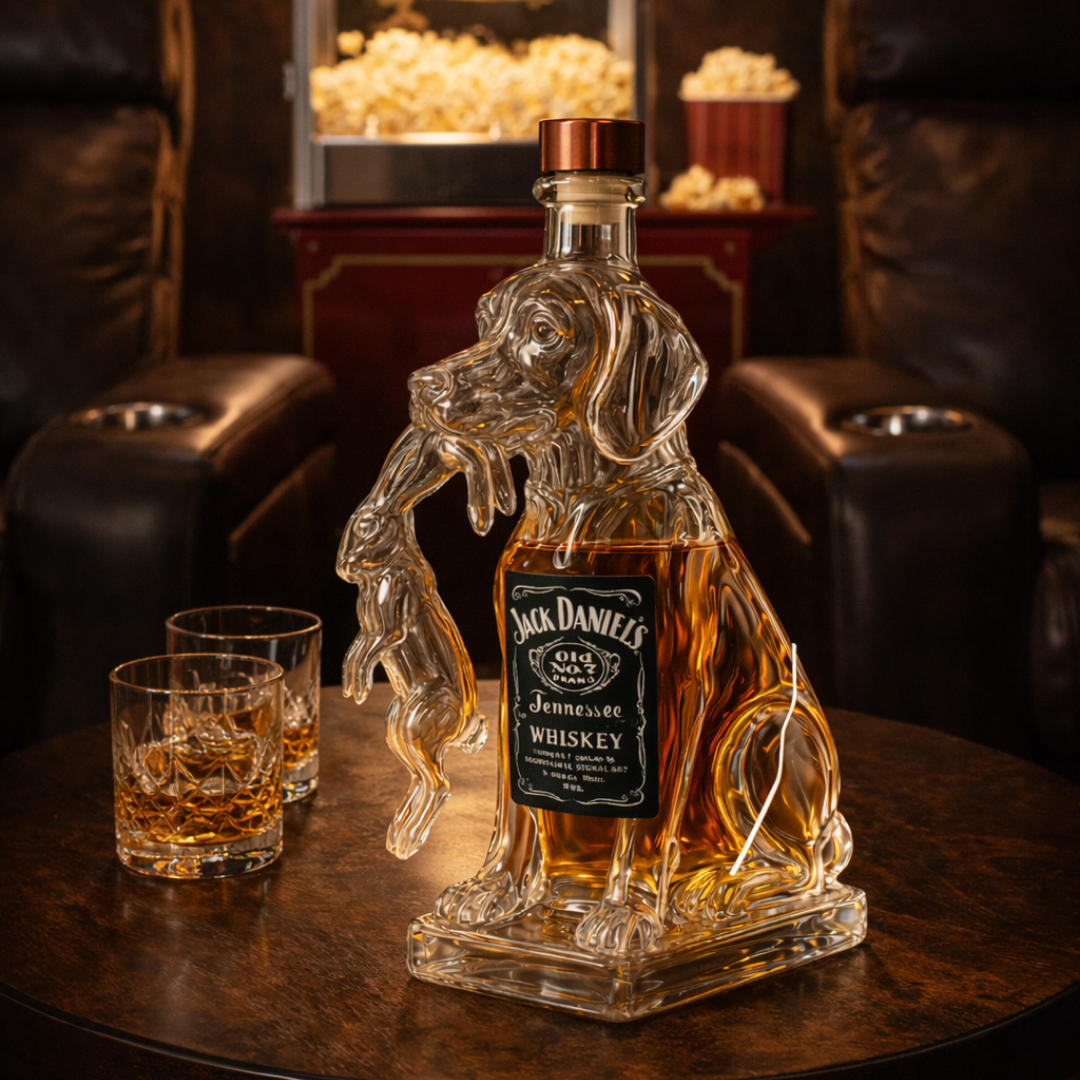 Butelka whisky - Edycja psa