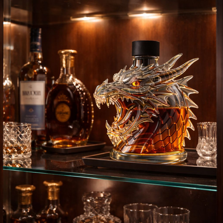 Butelka whisky - Edycja Smoka