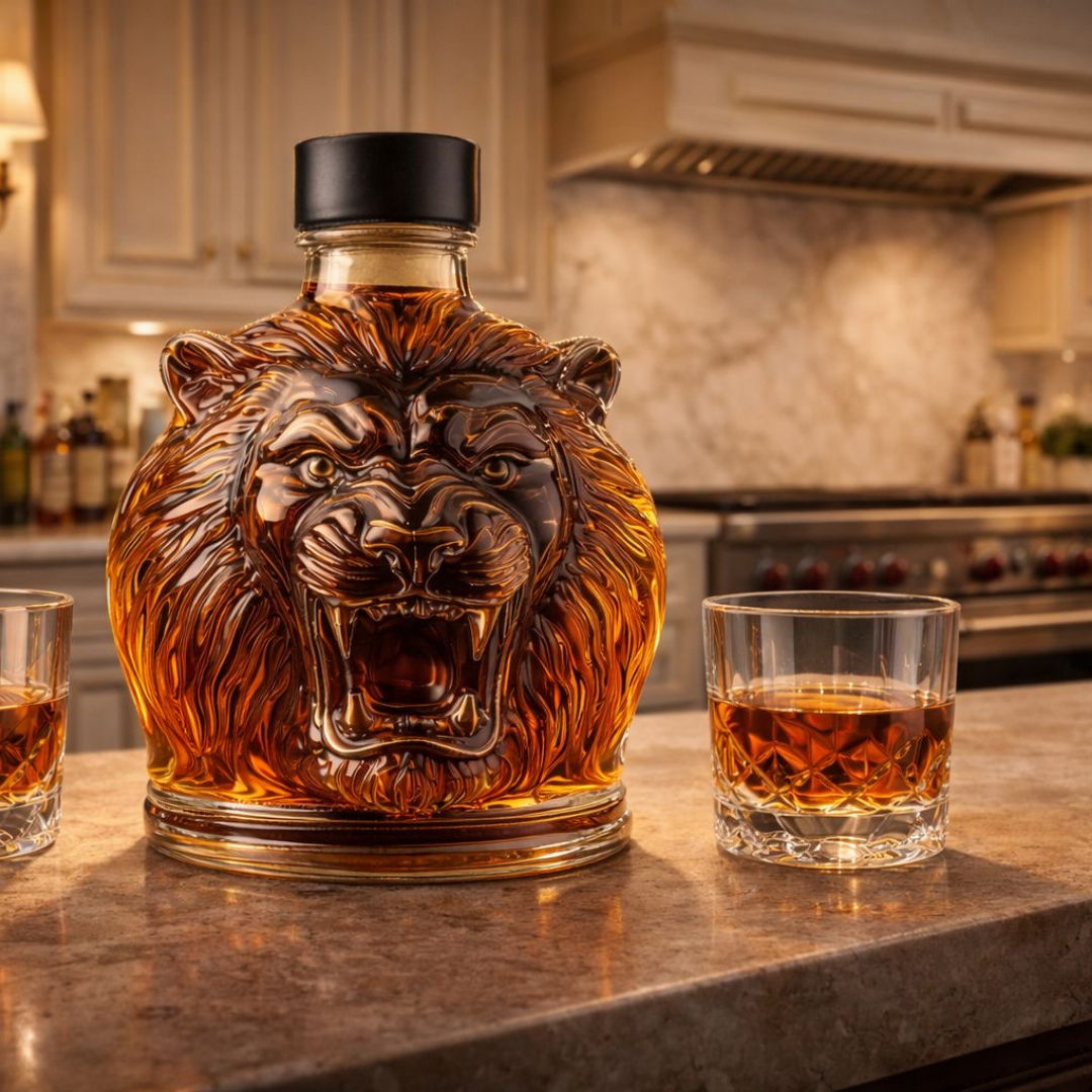 Butelka whisky - Edycja Lwa