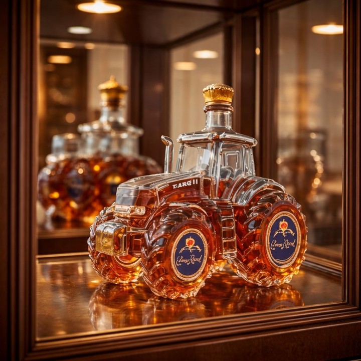 Specjalne wydanie traktora - karafka do whisky