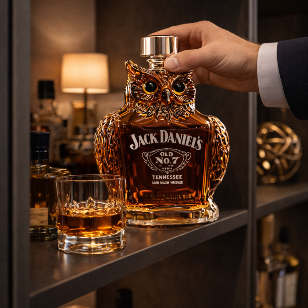 Butelka whisky - Edycja Sowy
