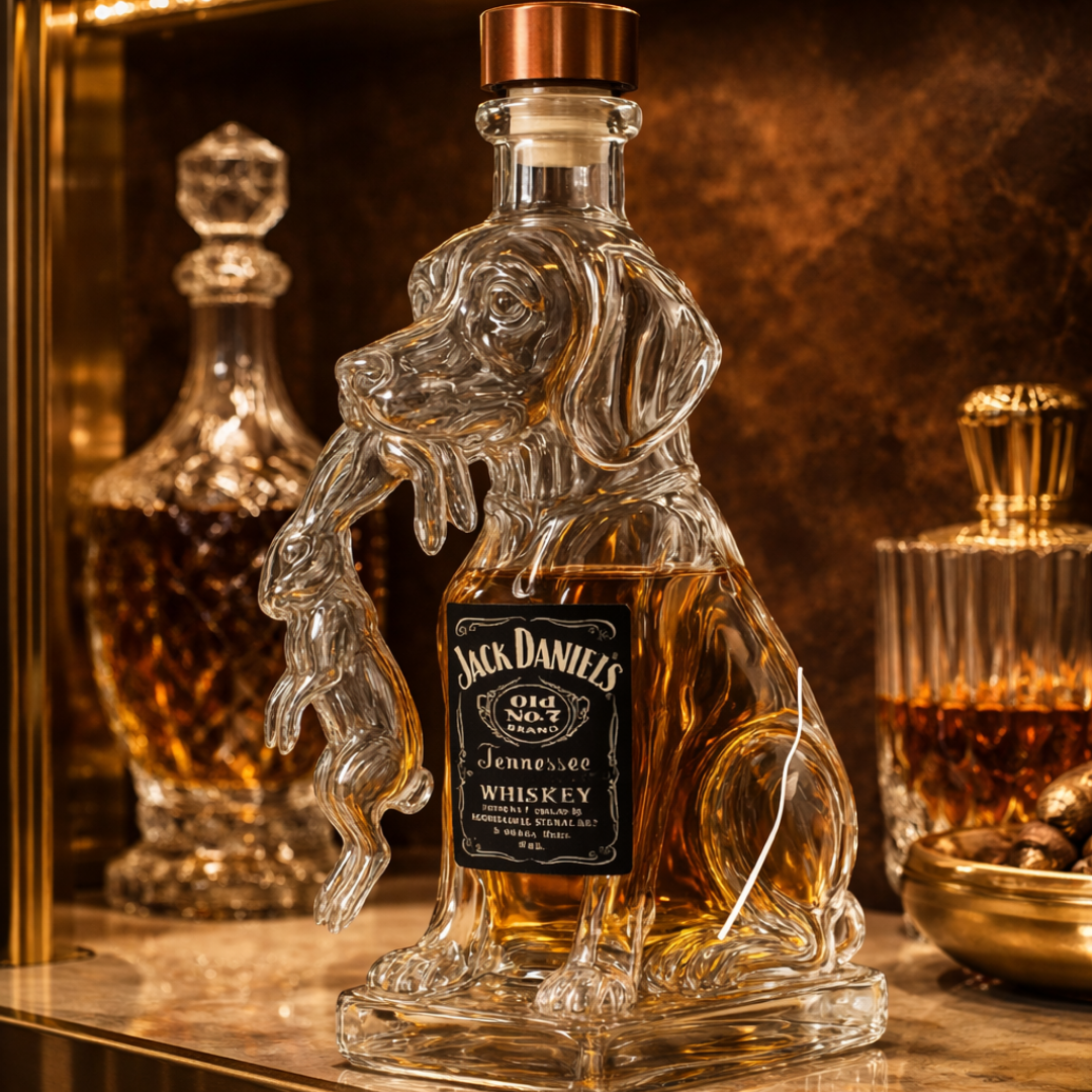 Butelka whisky - Edycja psa