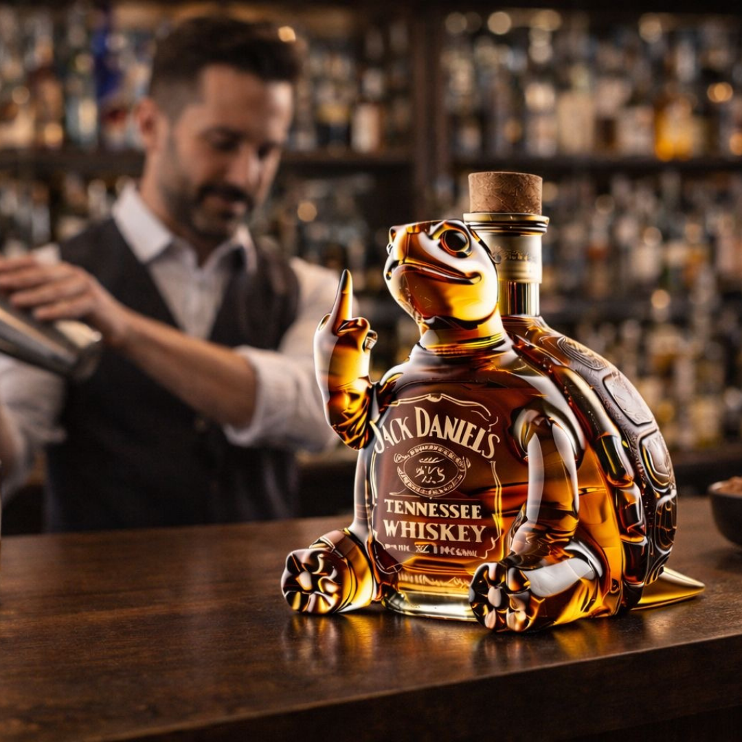 Butelka Whisky - Edycja Żółwia