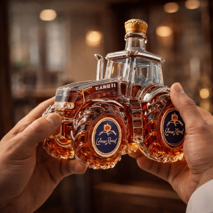Specjalne wydanie traktora - karafka do whisky