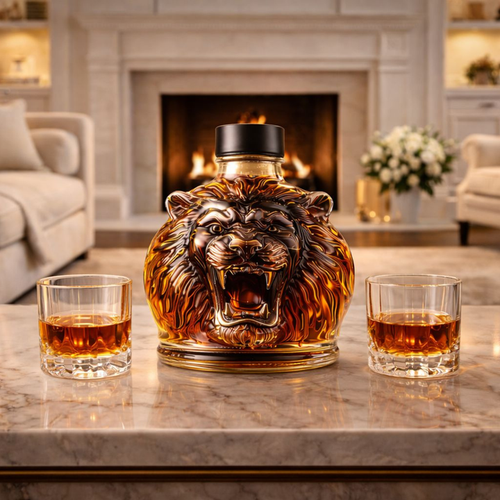 Butelka whisky - Edycja Lwa