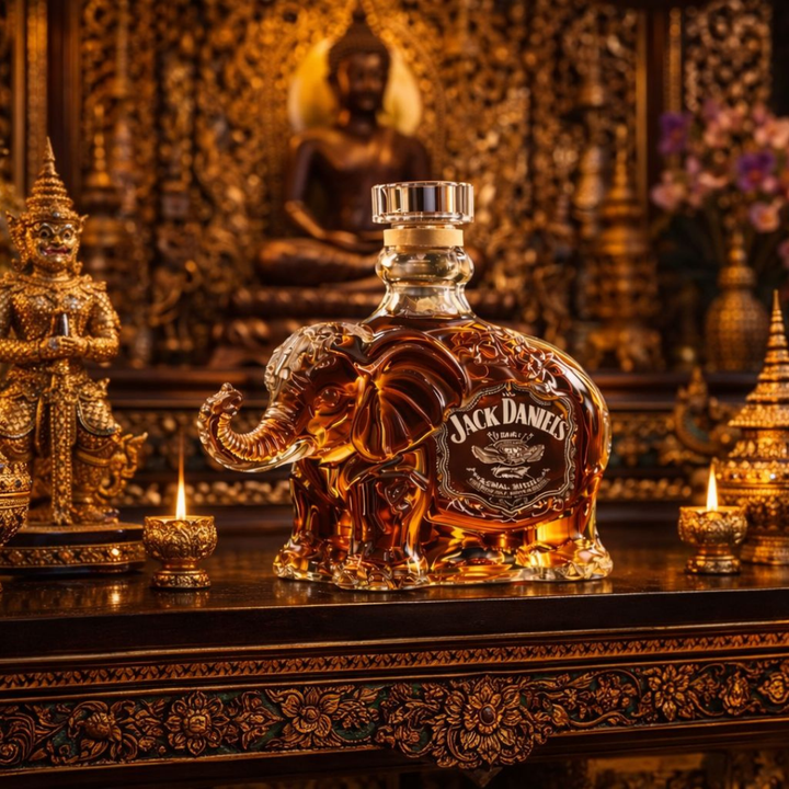 Butelka whisky - Edycja Słoń