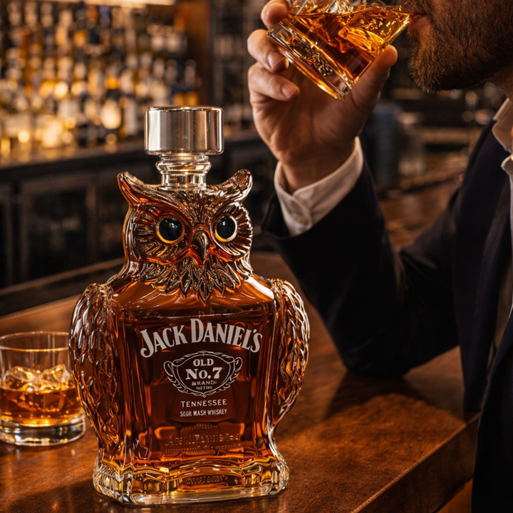 Butelka whisky - Edycja Sowy