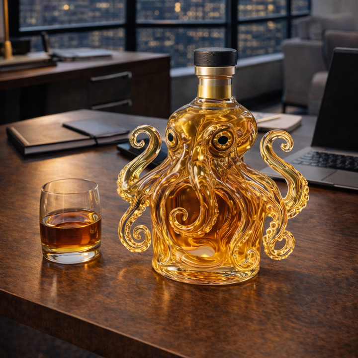 Butelka Whisky - Edycja Ośmiornicowa