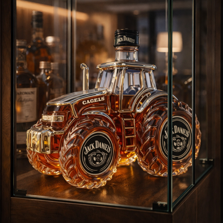 Specjalne wydanie traktora - karafka do whisky