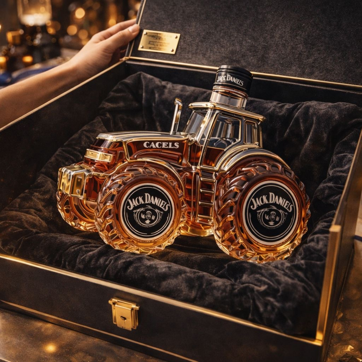 Specjalne wydanie traktora - karafka do whisky