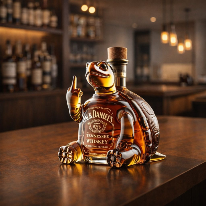 Butelka Whisky - Edycja Żółwia