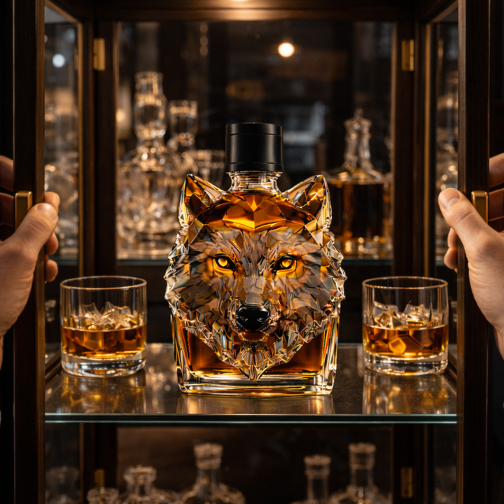 Butelka whisky - Edycja Loup