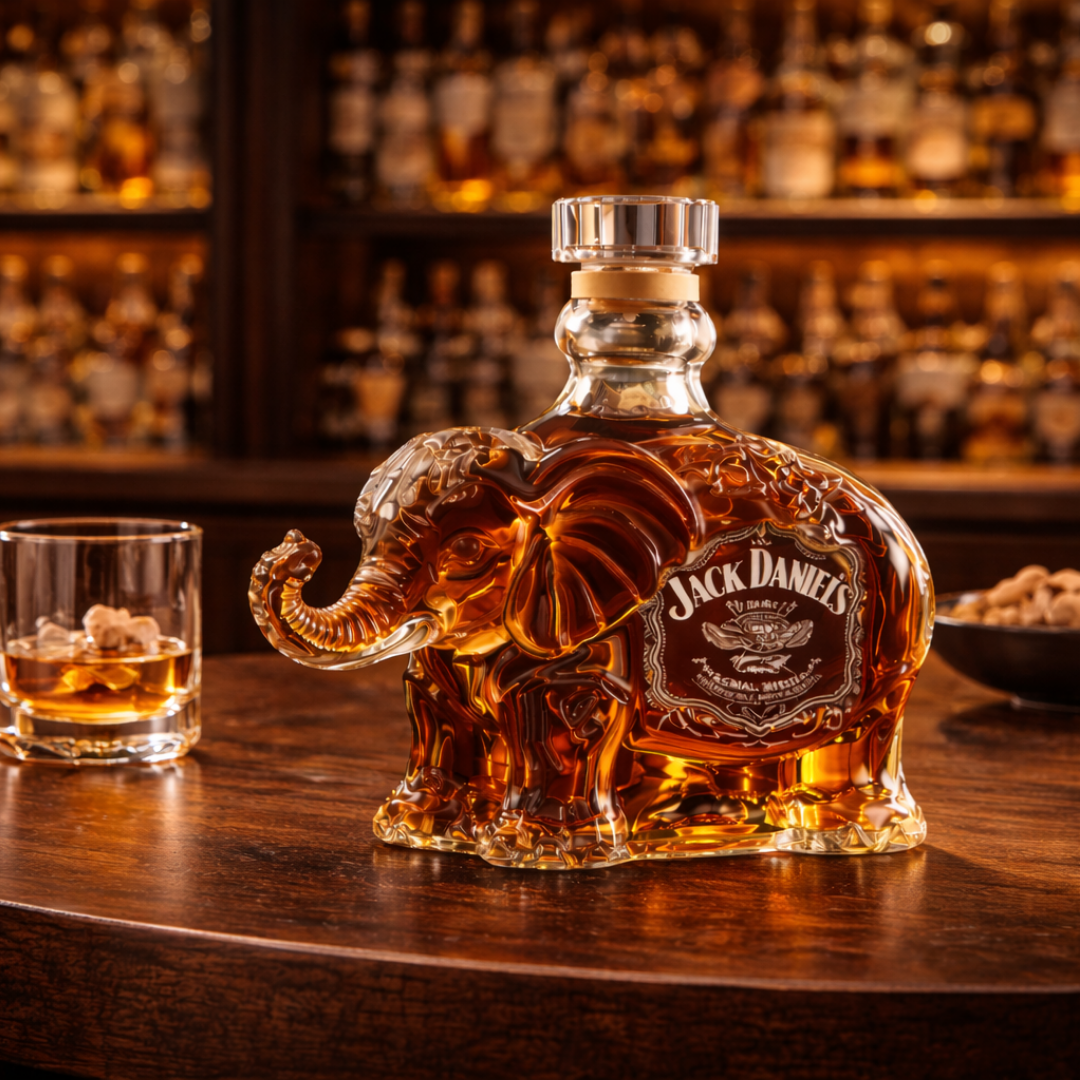 Butelka whisky - Edycja Słoń