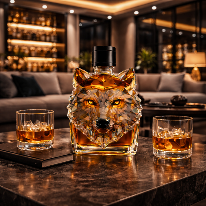 Butelka whisky - Edycja Loup