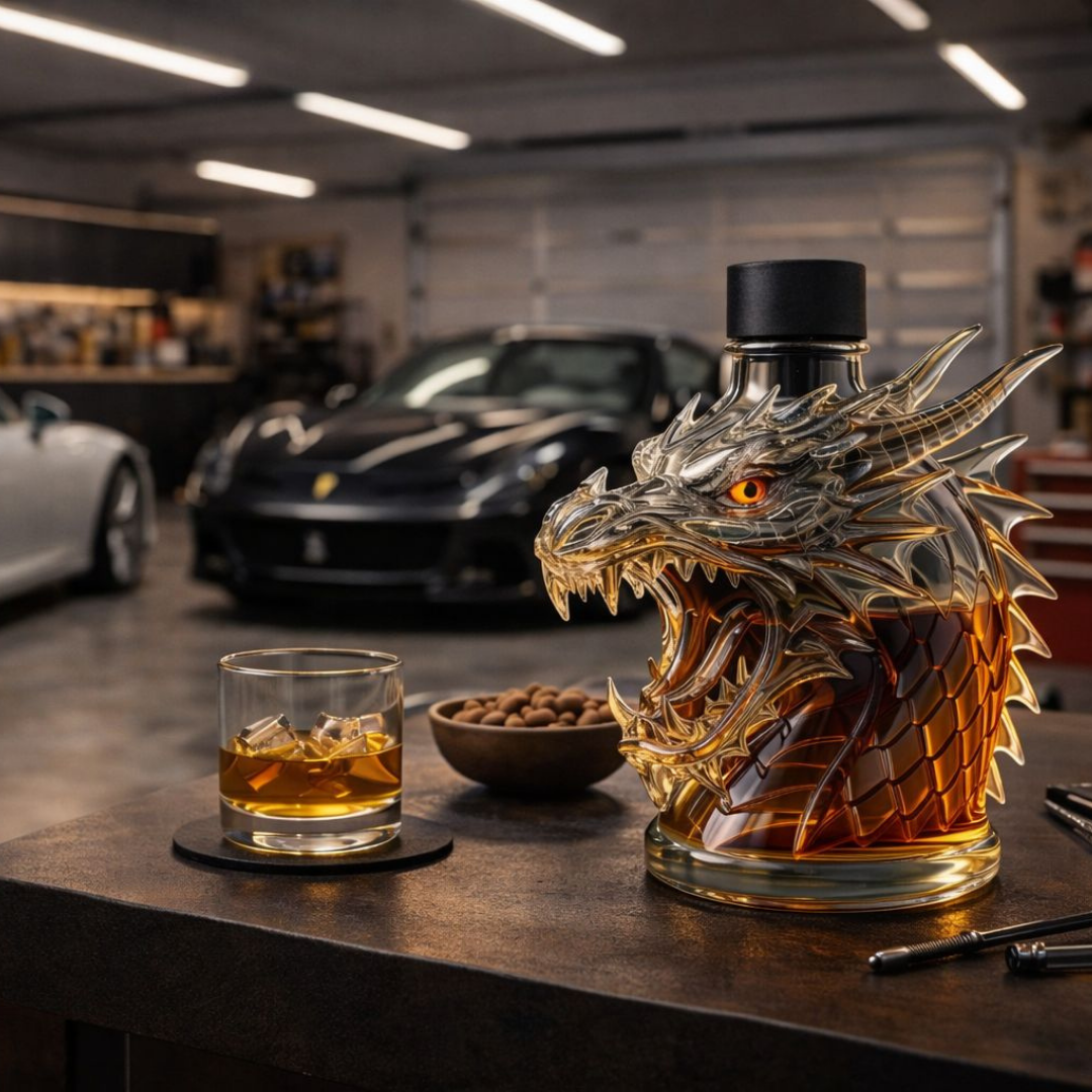 Butelka whisky - Edycja Smoka