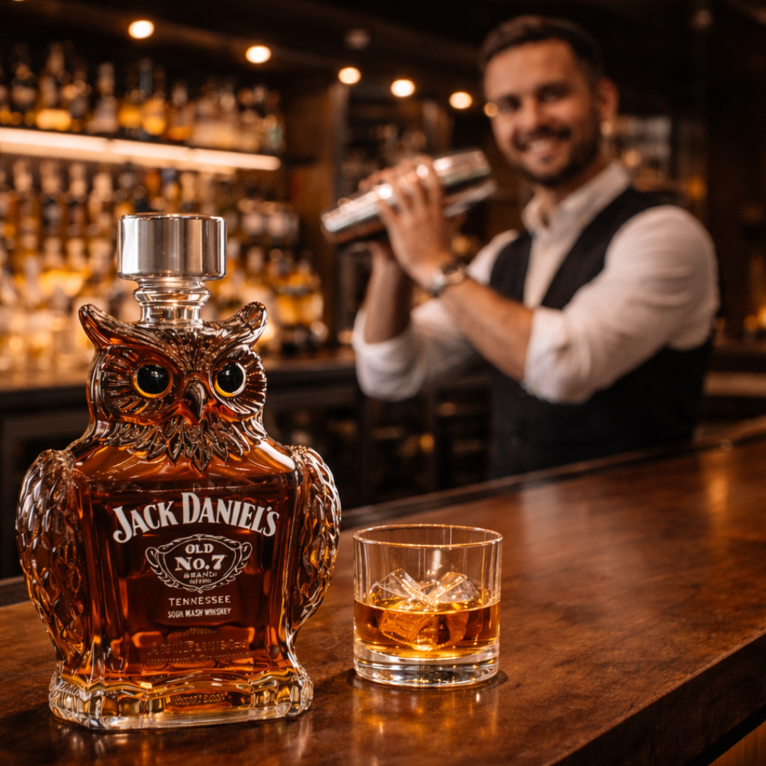 Butelka whisky - Edycja Sowy