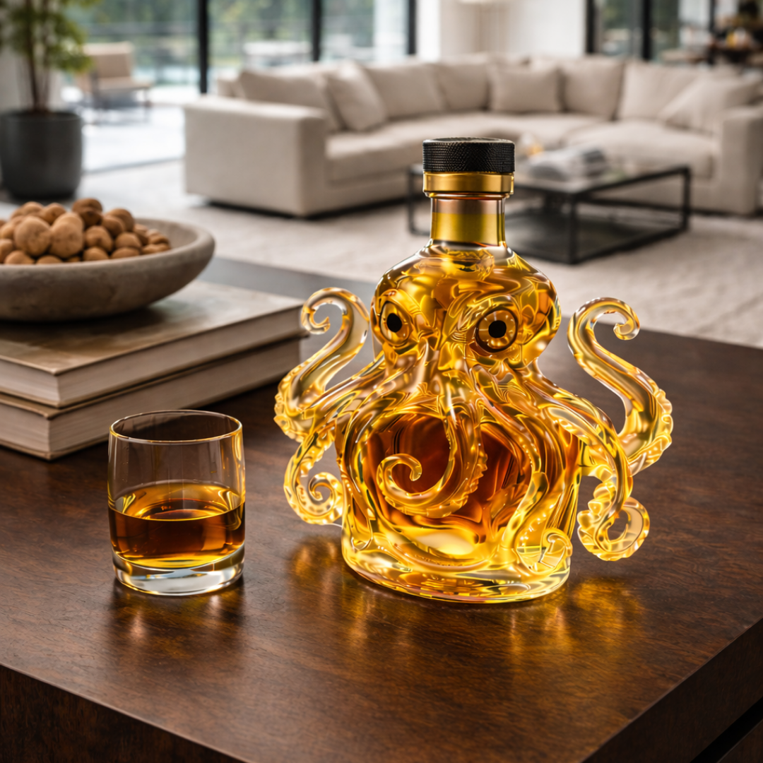 Butelka Whisky - Edycja Ośmiornicowa