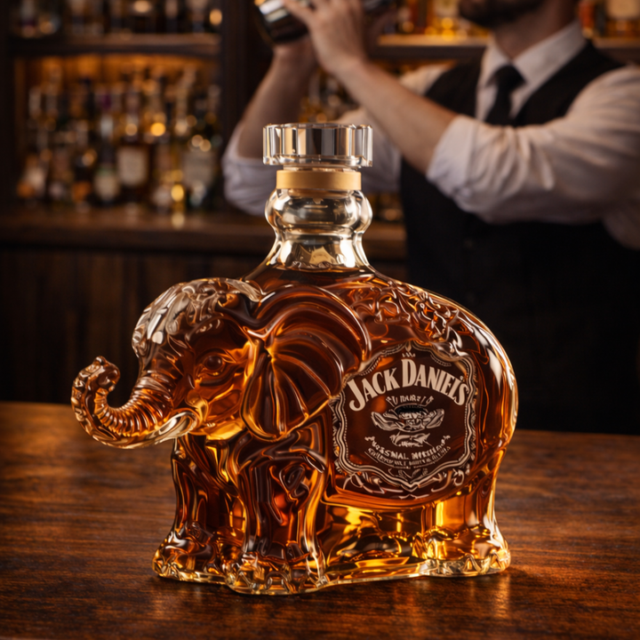 Butelka whisky - Edycja Słoń