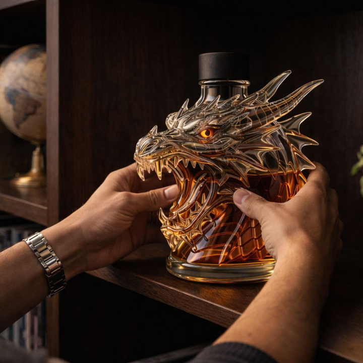 Butelka whisky - Edycja Smoka