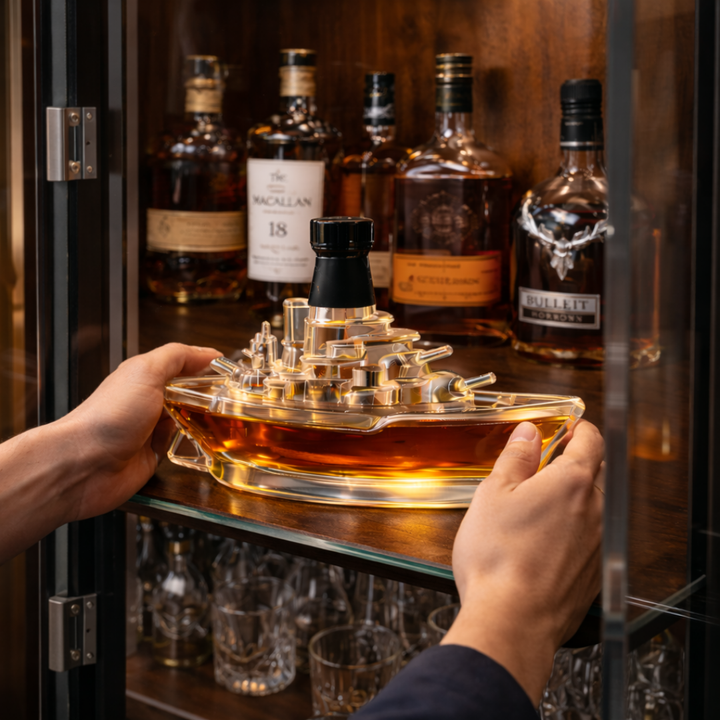 Butelka Whisky - Edycja Morska