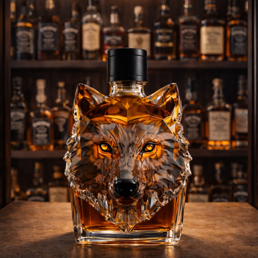 Butelka whisky - Edycja Loup
