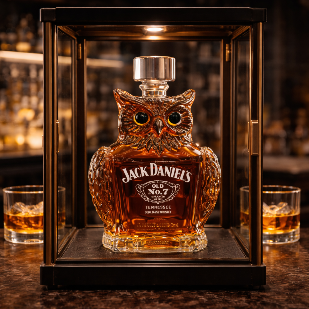Butelka whisky - Edycja Sowy