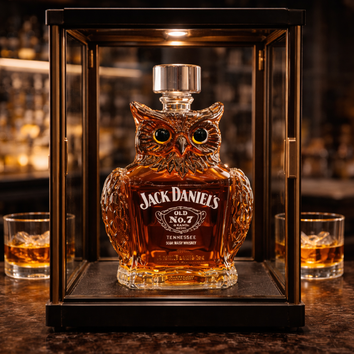 Butelka whisky - Edycja Sowy
