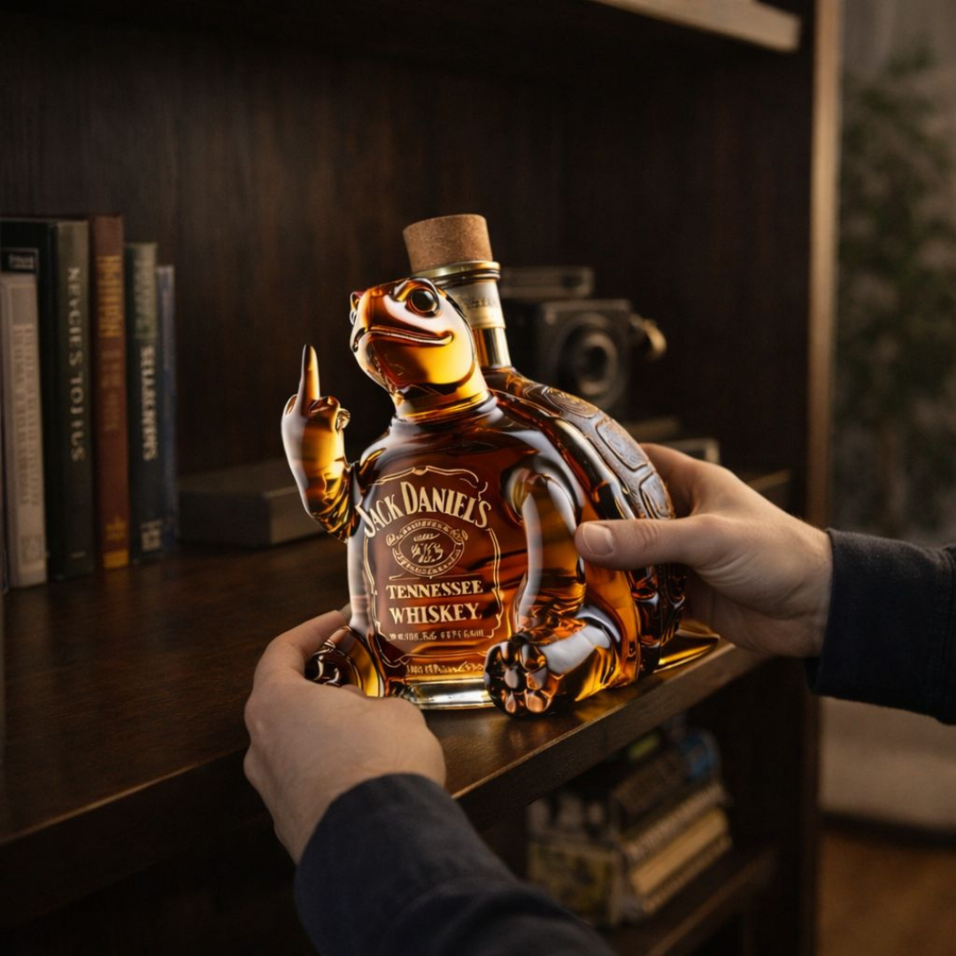 Butelka Whisky - Edycja Żółwia