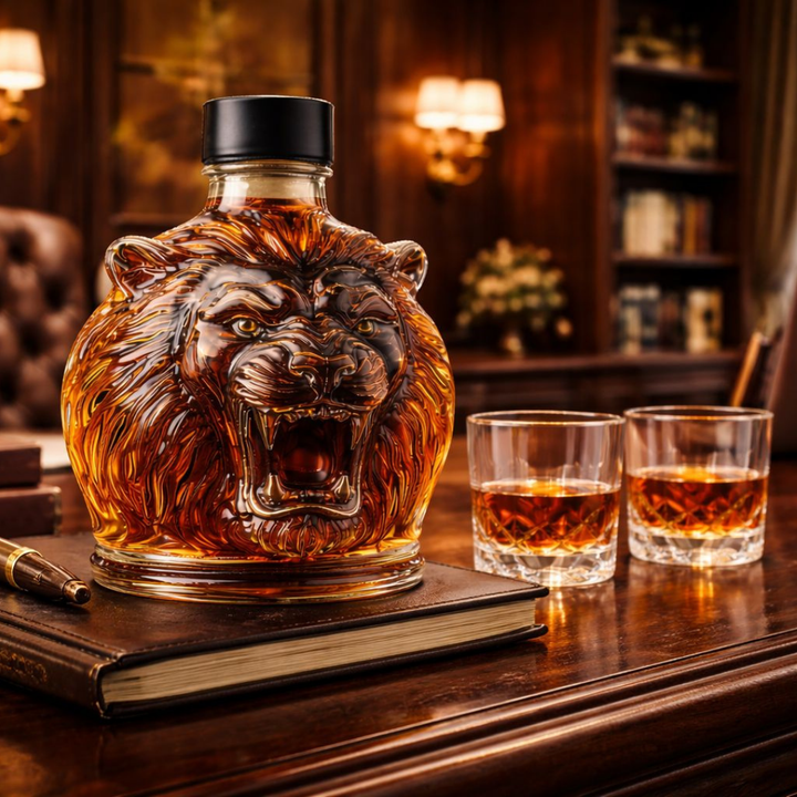 Butelka whisky - Edycja Lwa