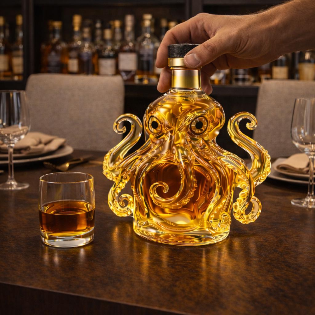 Butelka Whisky - Edycja Ośmiornicowa
