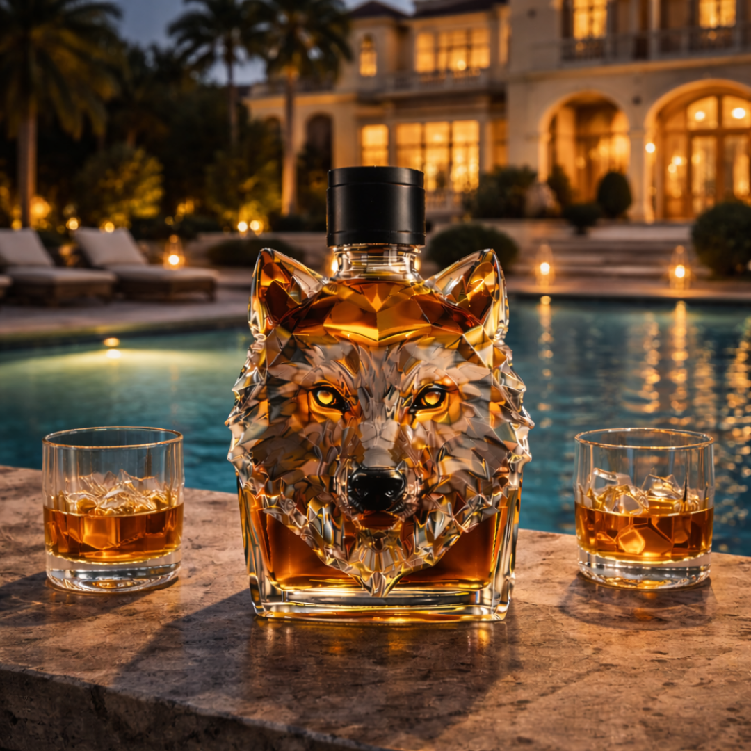 Butelka whisky - Edycja Loup