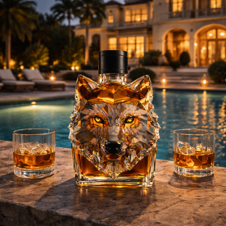 Butelka whisky - Edycja Loup