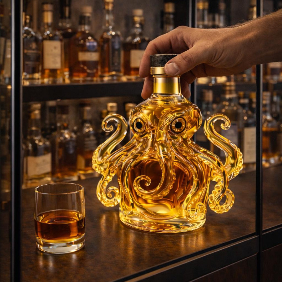 Butelka Whisky - Edycja Ośmiornicowa