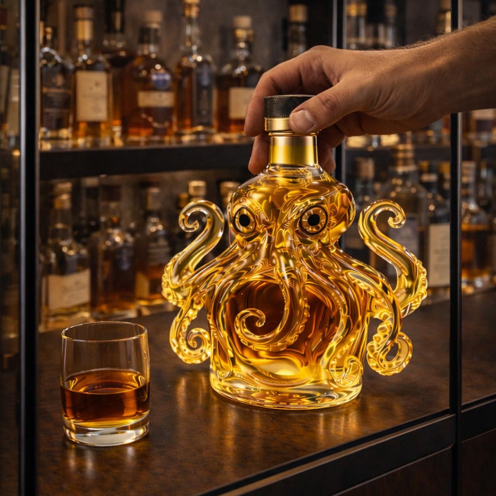 Butelka Whisky - Edycja Ośmiornicowa