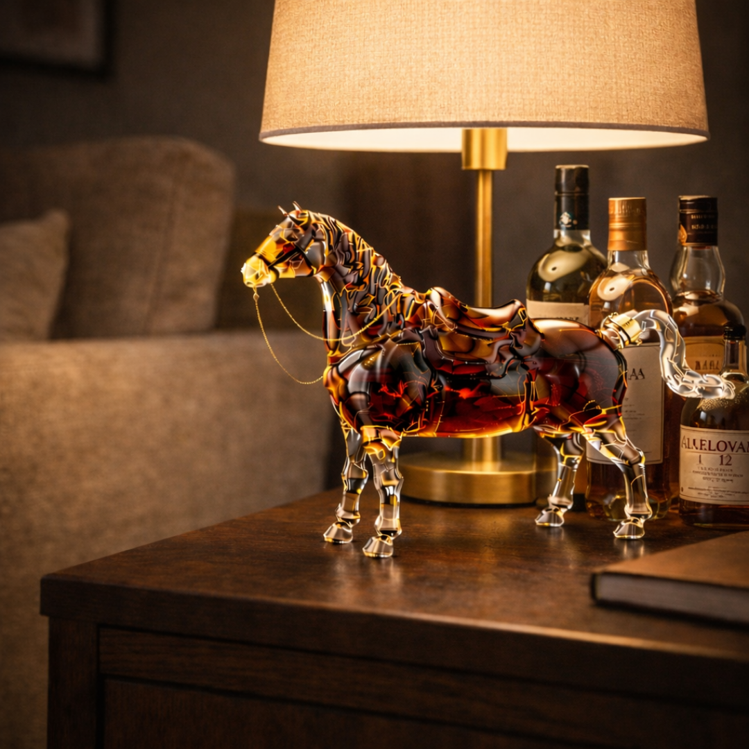 Butelka Whisky - Edycja Jeździecka
