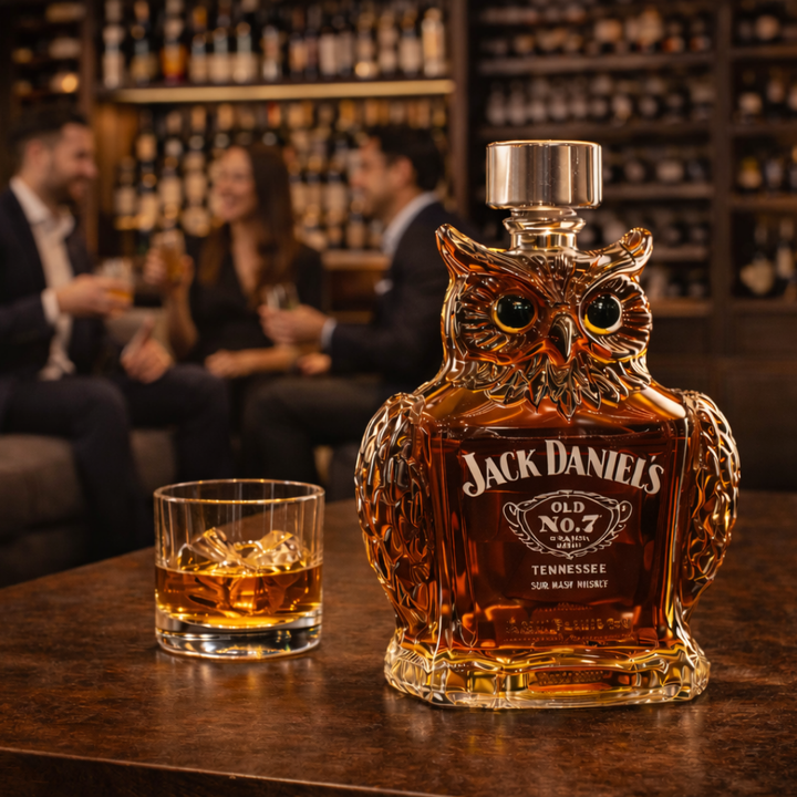 Butelka whisky - Edycja Sowy
