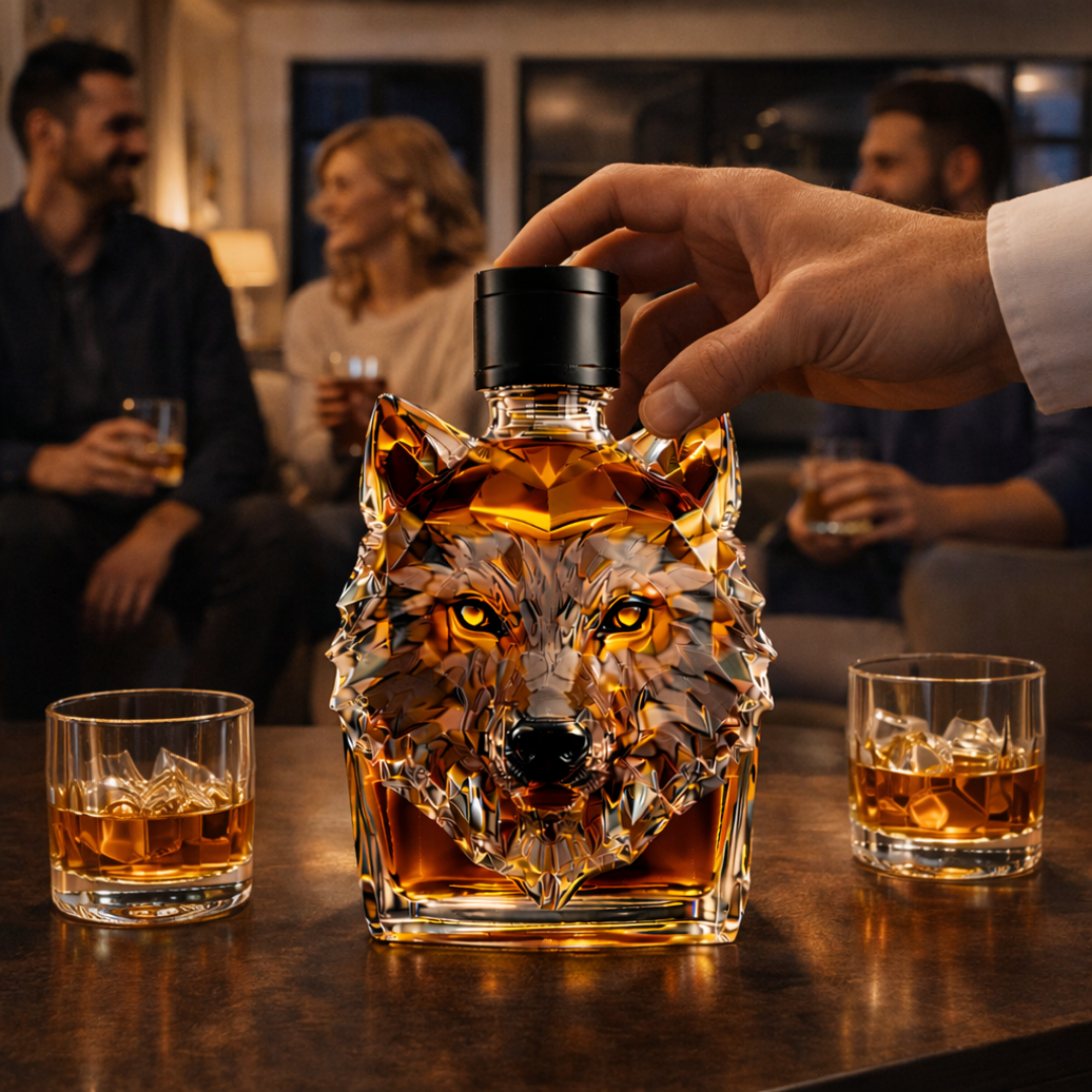 Butelka whisky - Edycja Loup