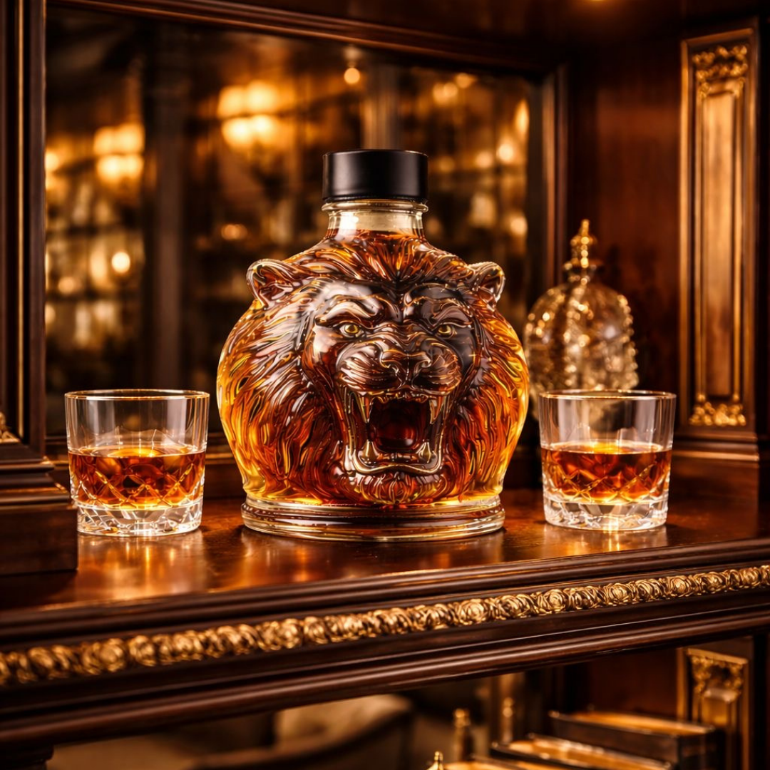 Butelka whisky - Edycja Lwa