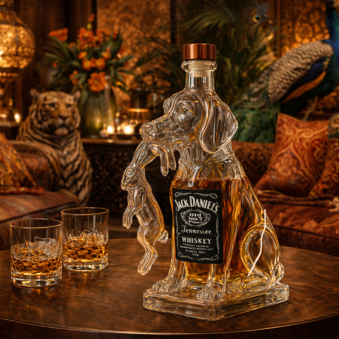 Butelka whisky - Edycja psa