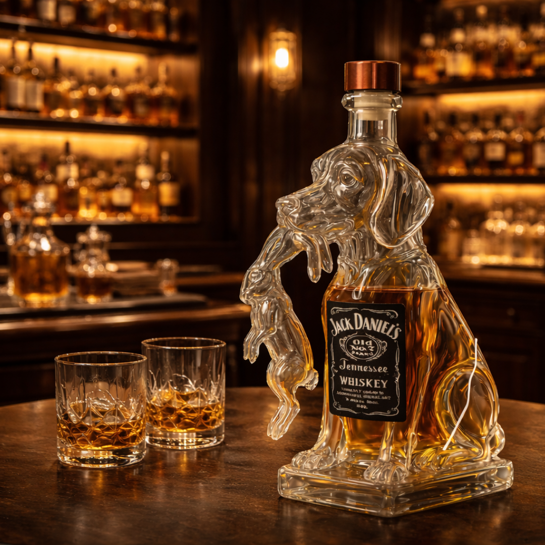 Butelka whisky - Edycja psa