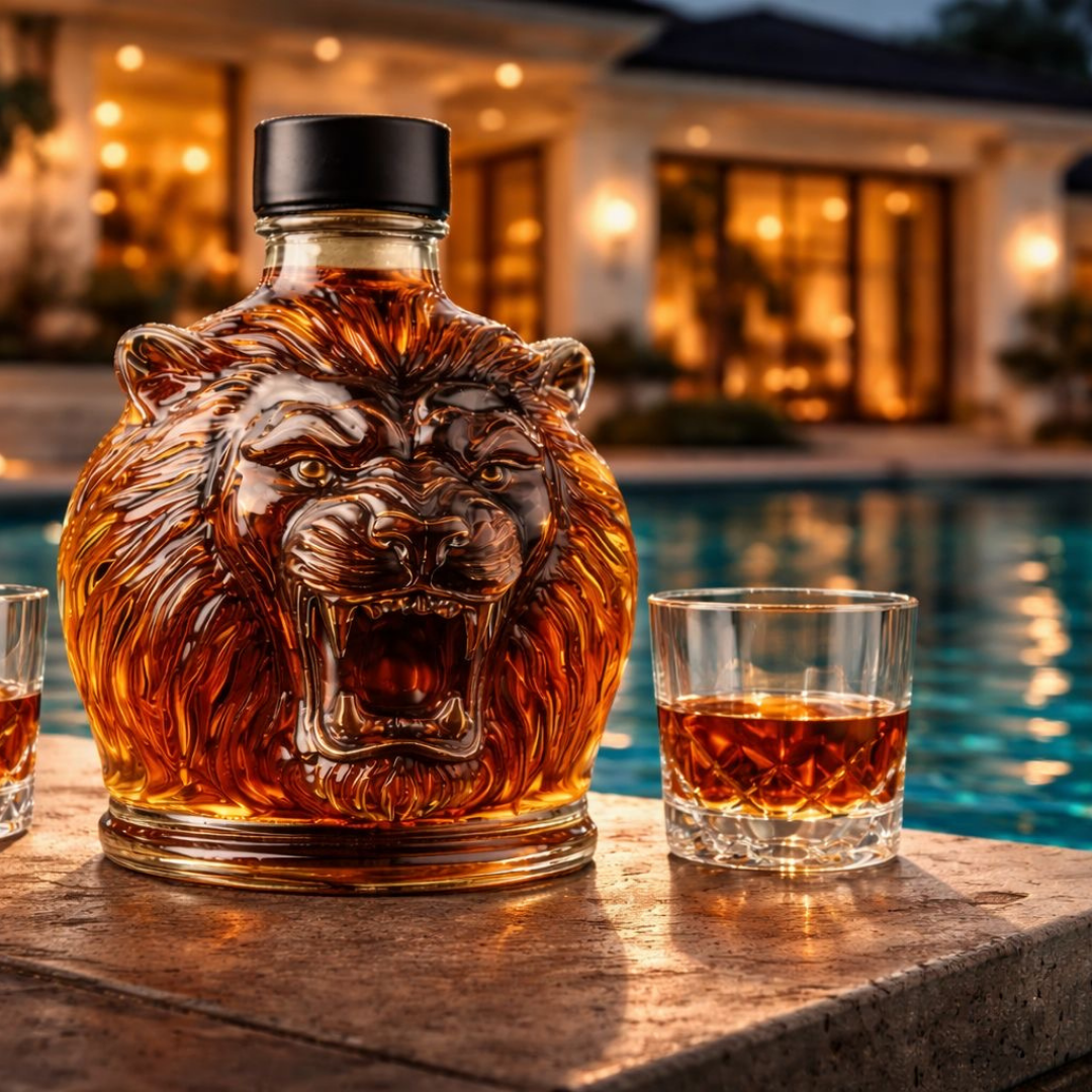 Butelka whisky - Edycja Lwa