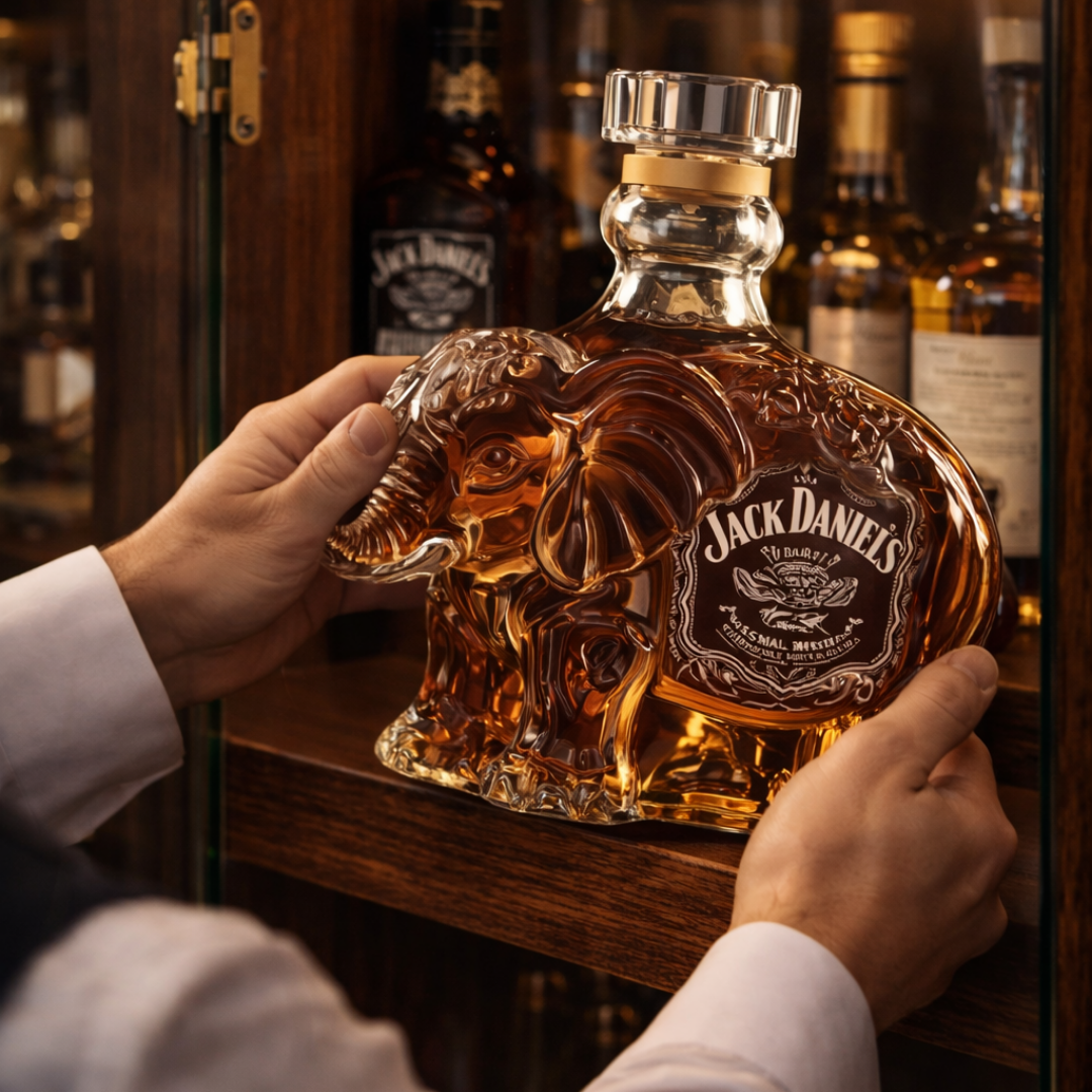 Butelka whisky - Edycja Słoń