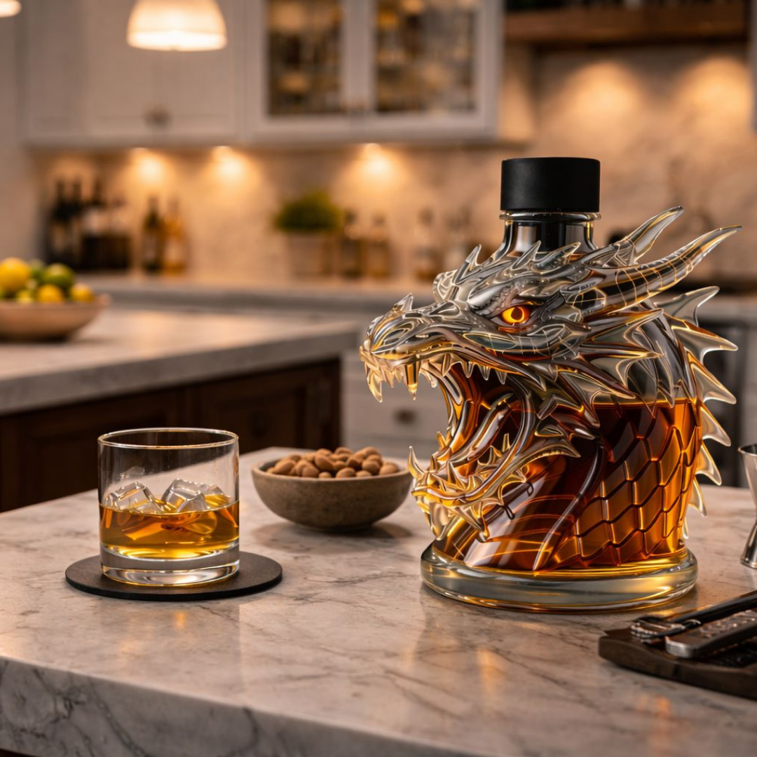 Butelka whisky - Edycja Smoka