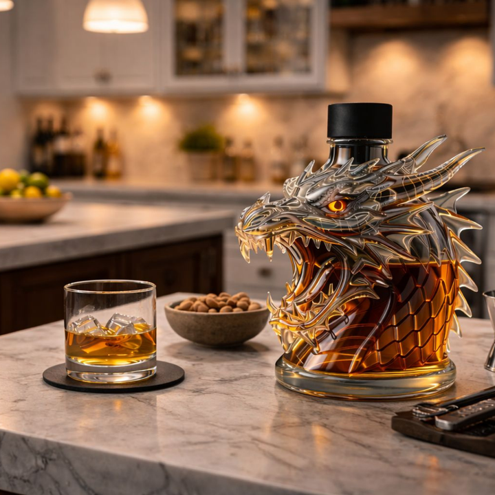 Butelka whisky - Edycja Smoka