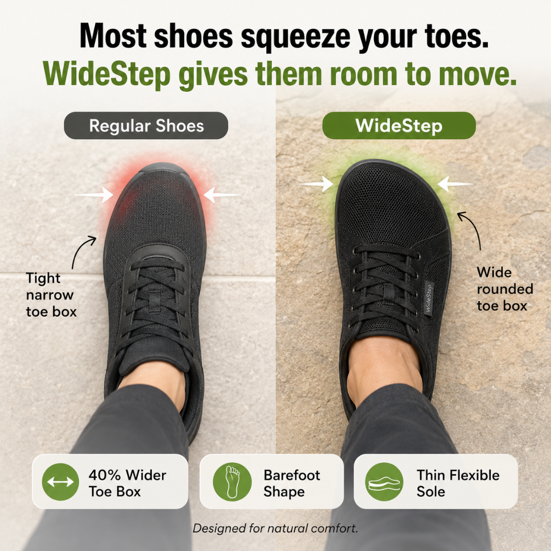 Millie - buty treningowe WideStep (szerokie dopasowanie)