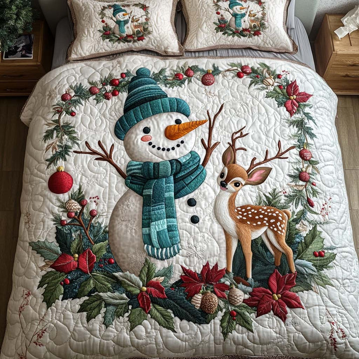 Woodland Frost 3-częściowy zestaw pościeli