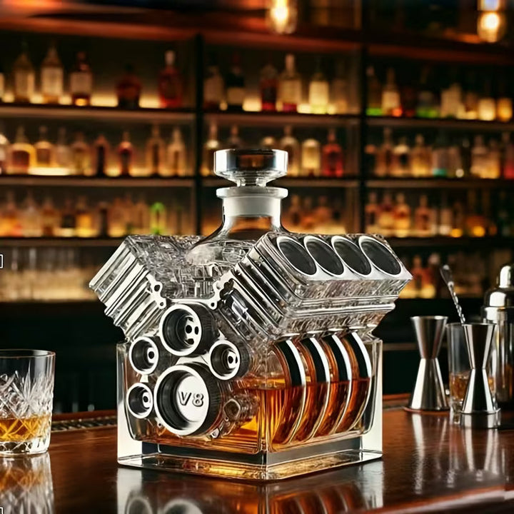 Butelka whisky – edycja silnika