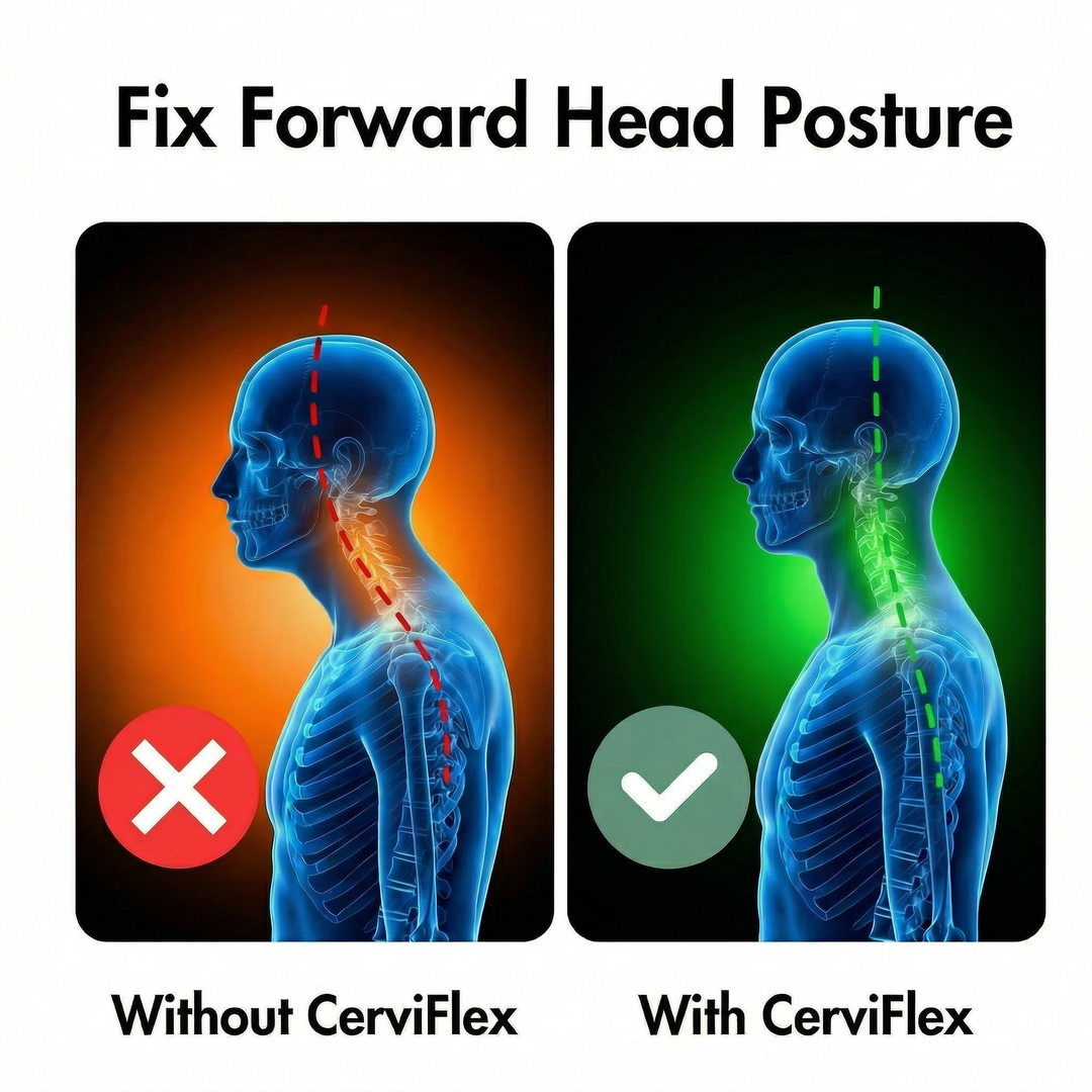 CerviFlex: Premium podparcie szyjne dla złagodzenia bólu szyi