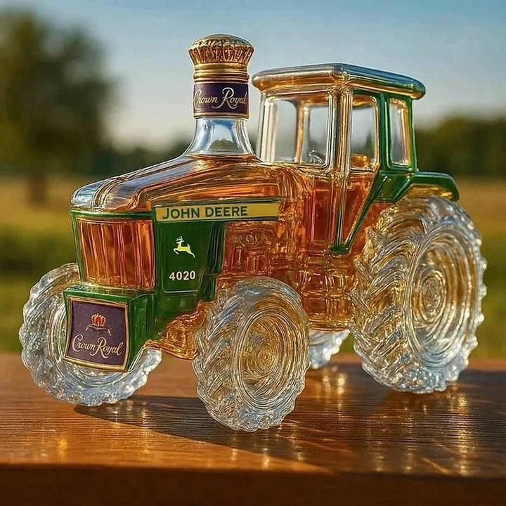 4020 Butelka whisky ze szkła